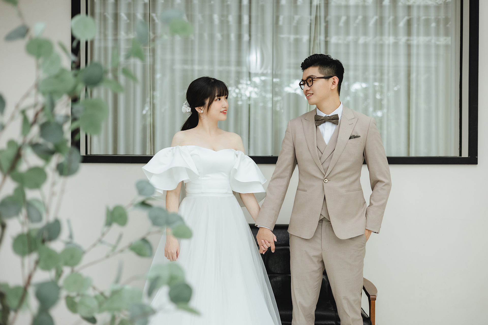 日韓清新婚紗 × 黑禮服時尚風
