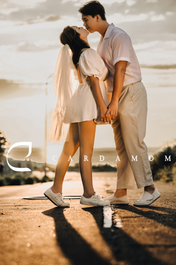 戶外自然婚紗攝影｜唯美光影婚紗照