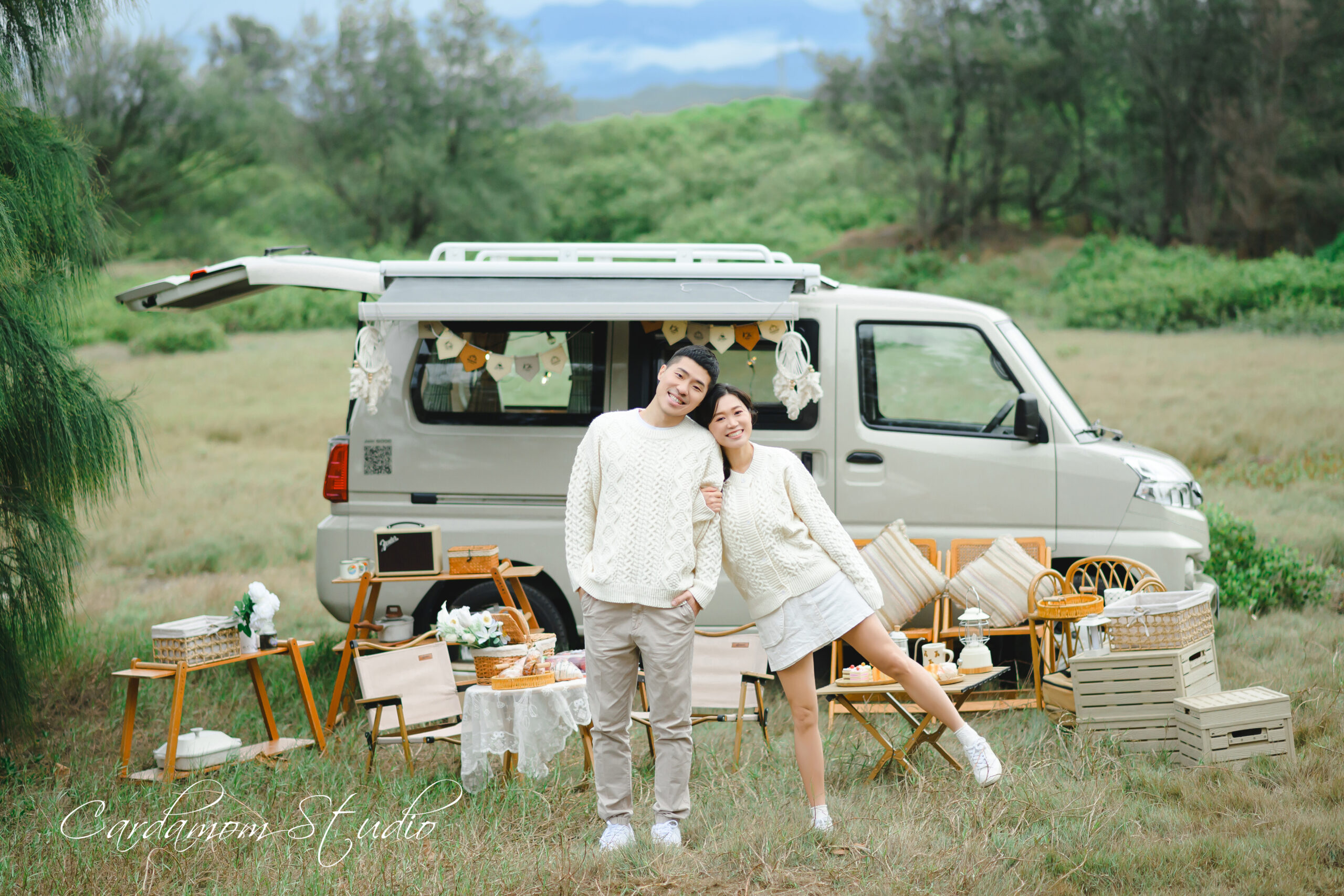 露營野餐婚紗攝影｜Glamping戶外悠閒風格